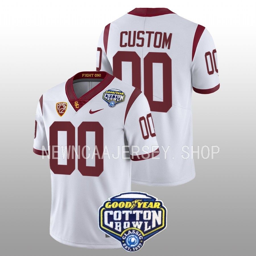 Custom USC Trojans Football Jersey USC Football Customized Jersey